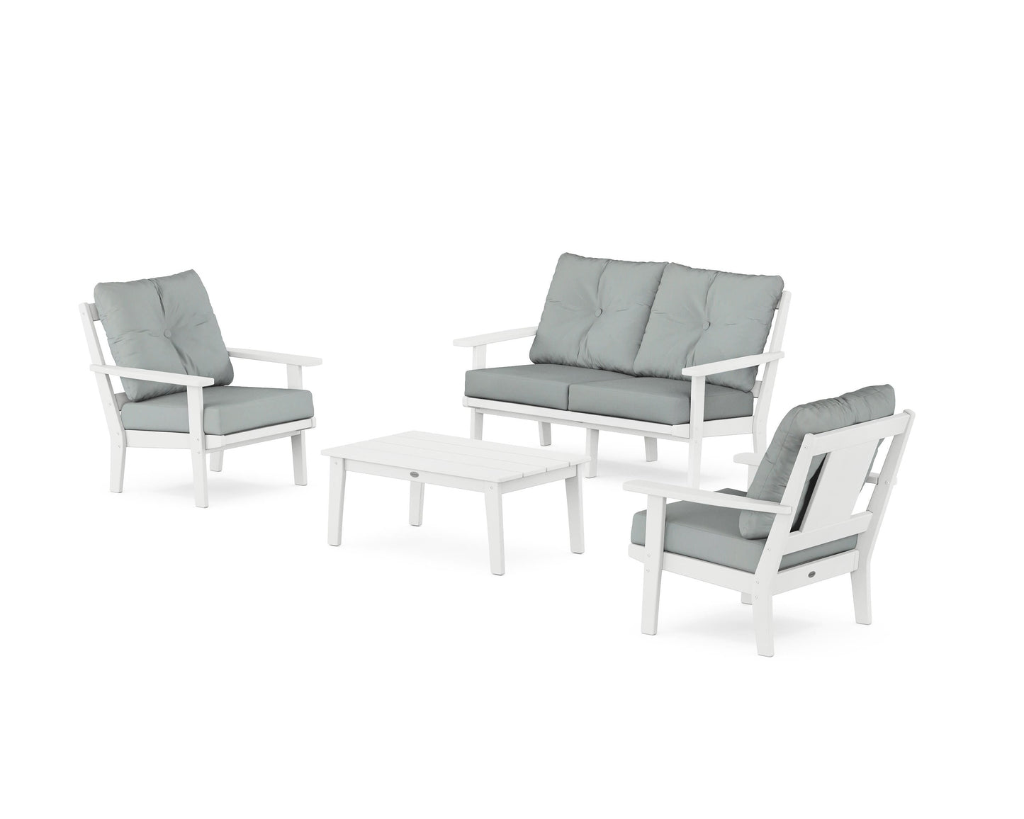 Prairie 4-Piece Deep Seating Set with Loveseat
