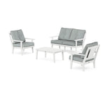 Prairie 4-Piece Deep Seating Set with Loveseat