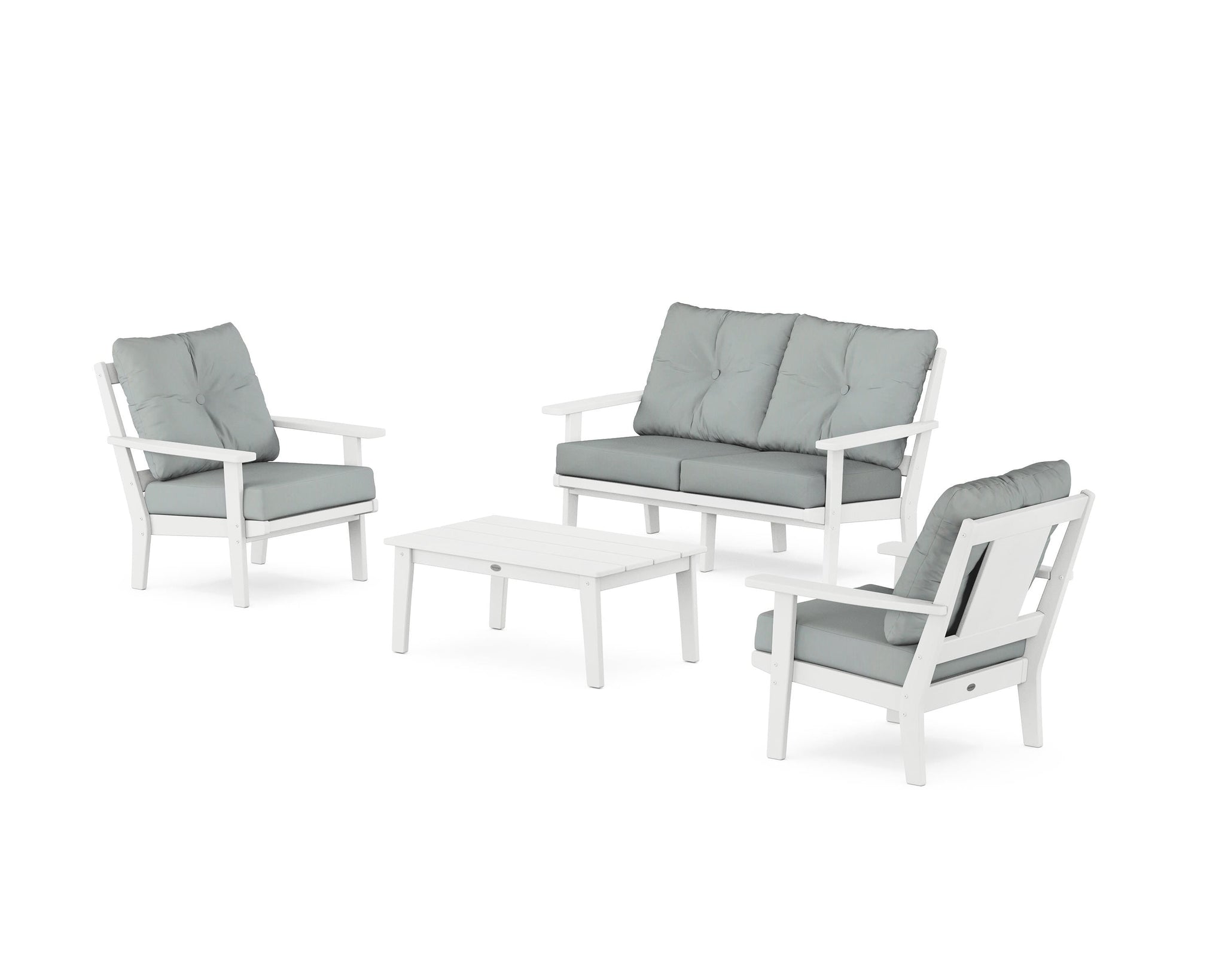 Prairie 4-Piece Deep Seating Set with Loveseat