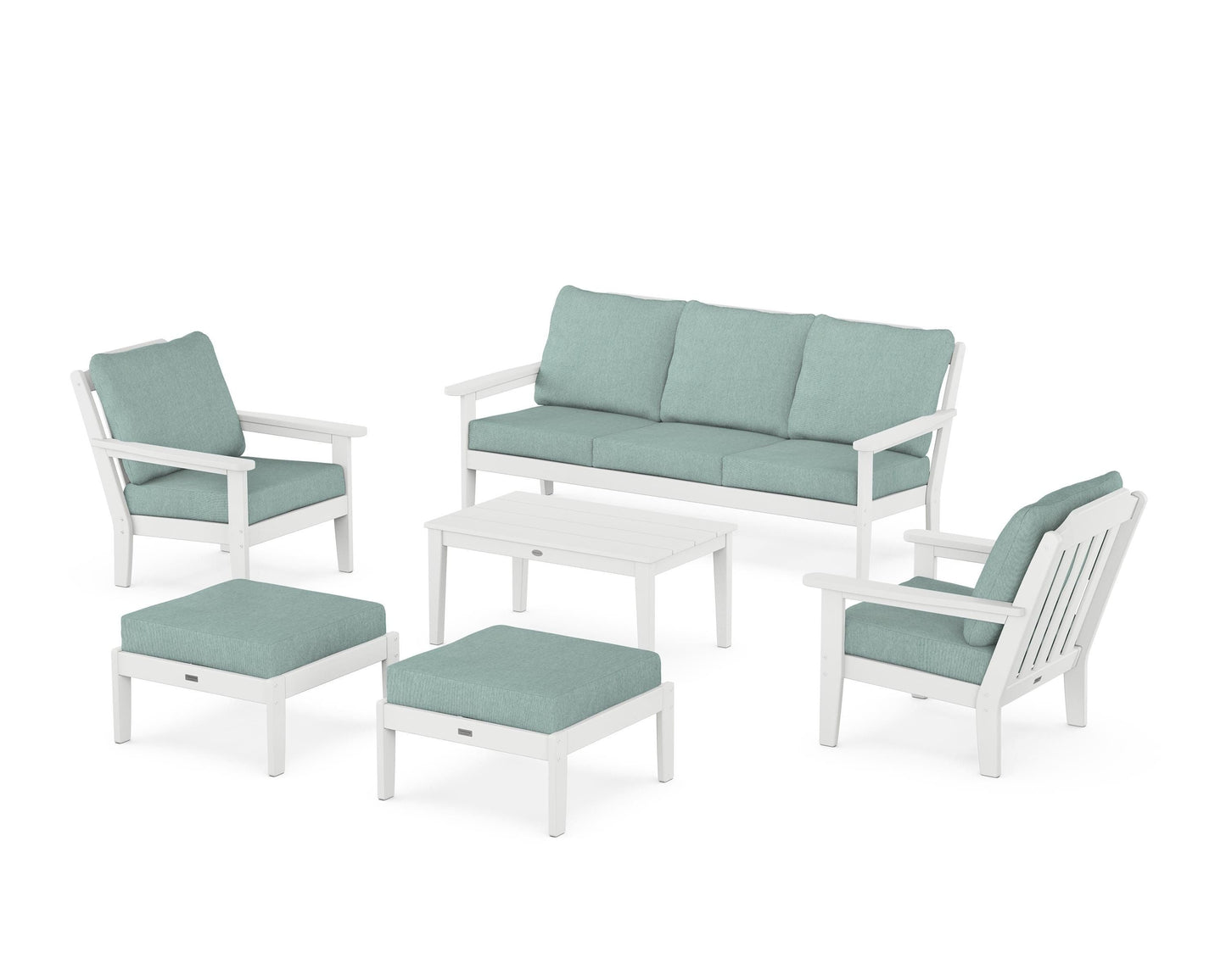 Cottage 6-Piece Lounge Sofa Set