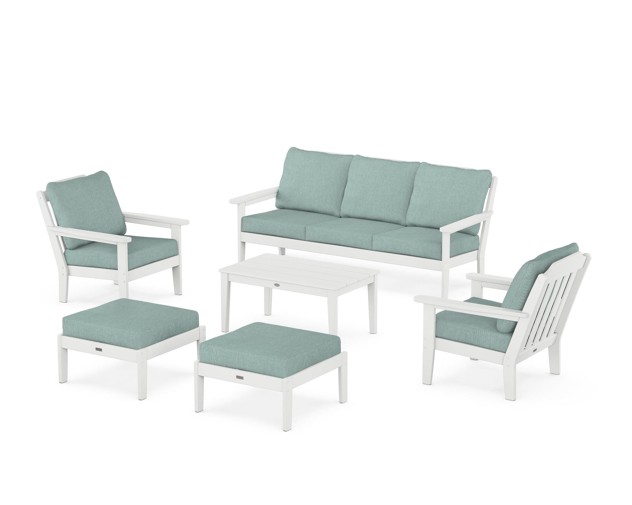 Cottage 6-Piece Lounge Sofa Set