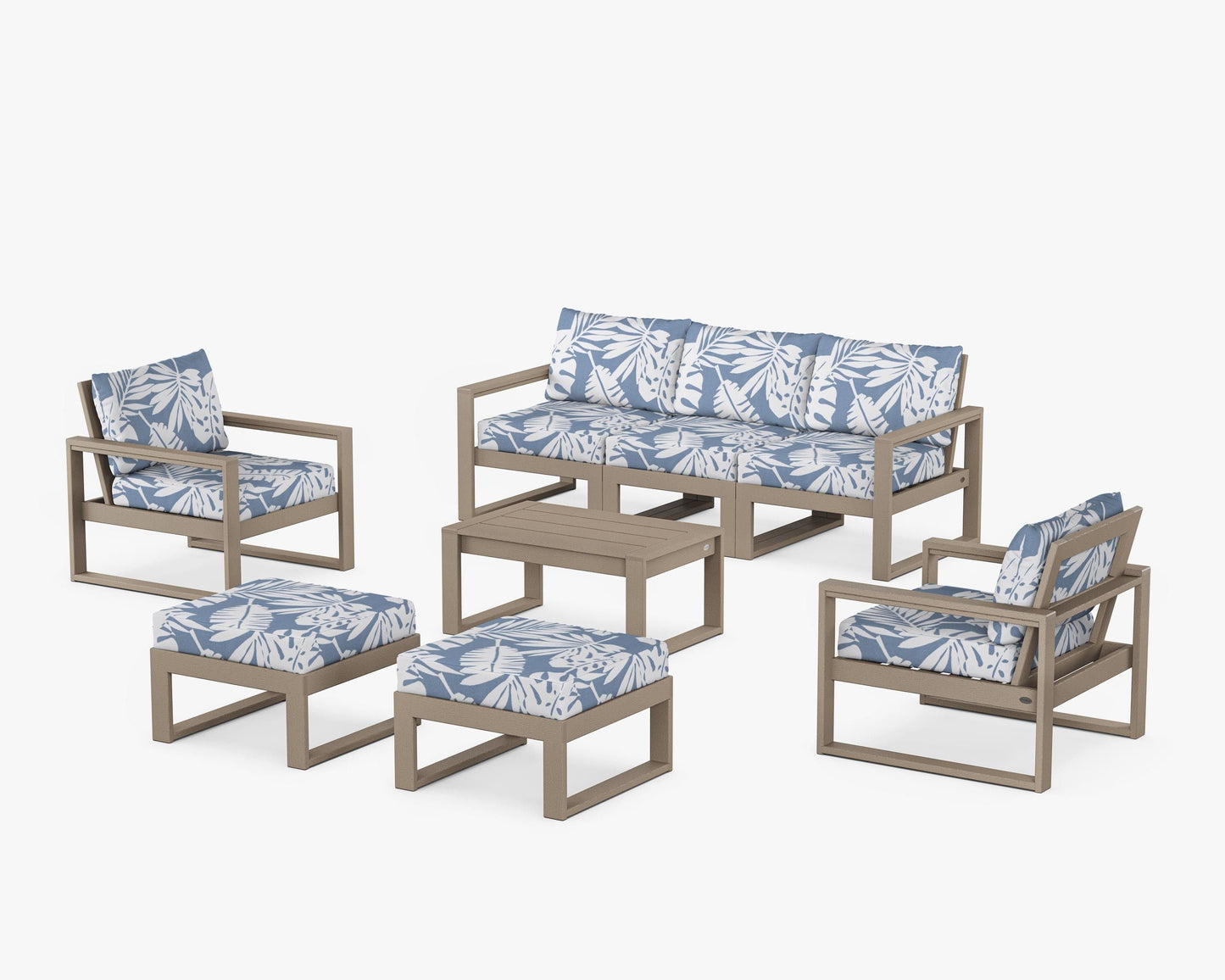 EDGE Sectional 8-Piece Lounge Sofa Set