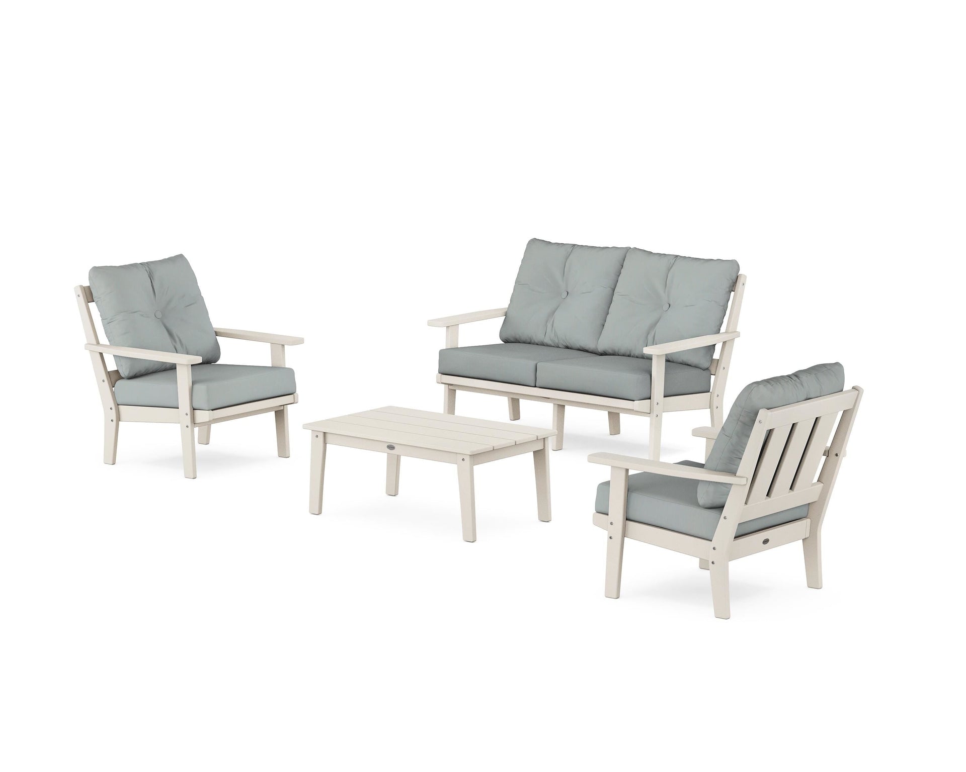 Oxford 4-Piece Deep Seating Set with Loveseat