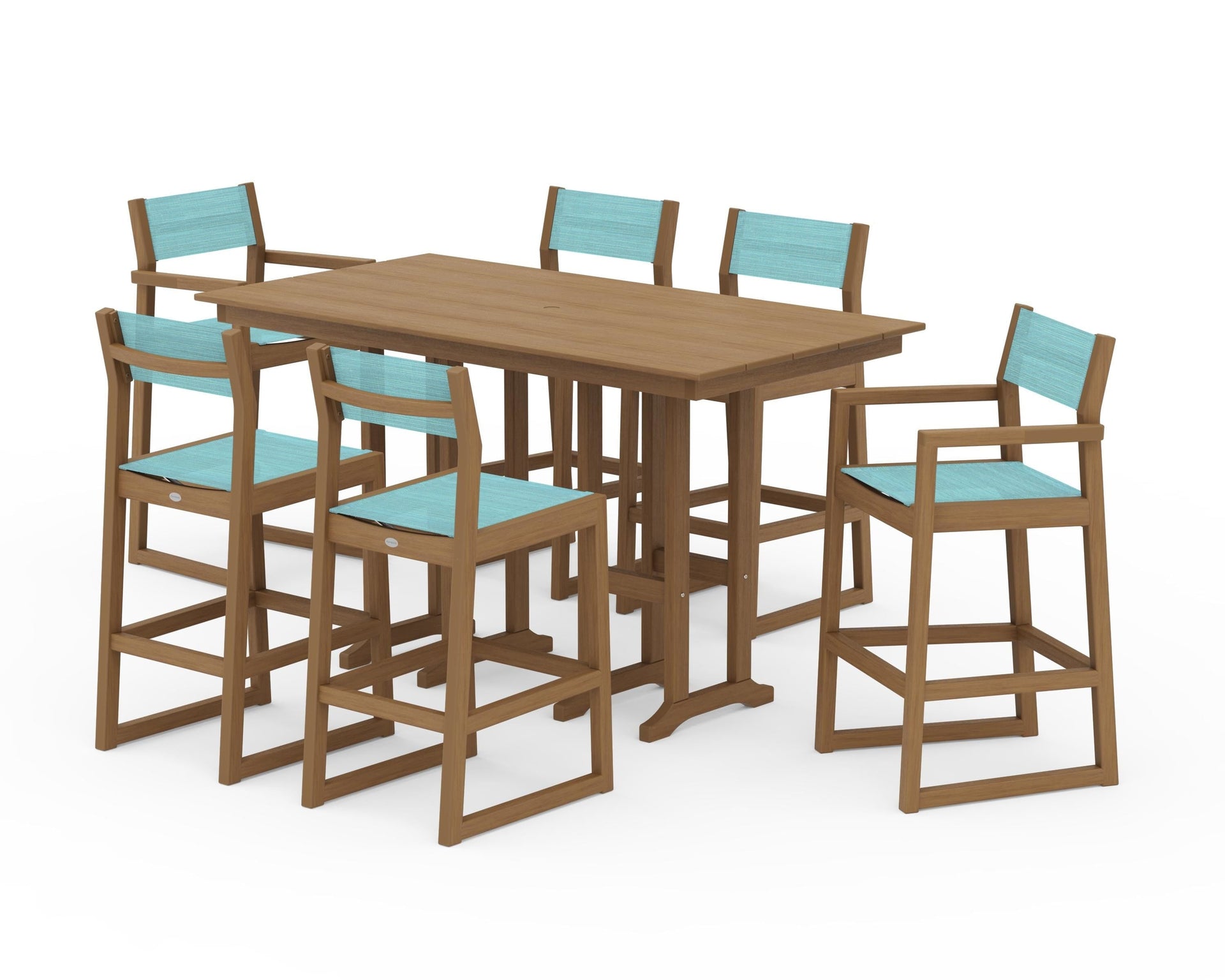EDGE Sling 7-Piece Farmhouse Bar Set
