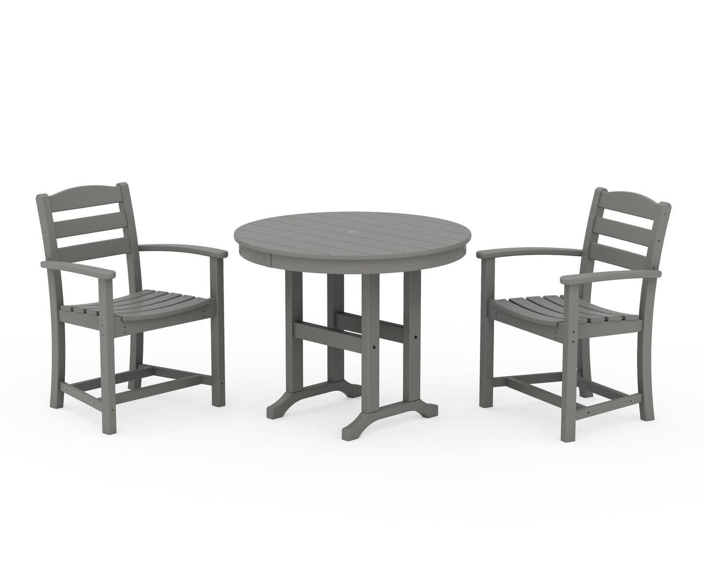 La Casa Café 3-Piece Round Dining Set