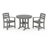 La Casa Café 3-Piece Round Dining Set