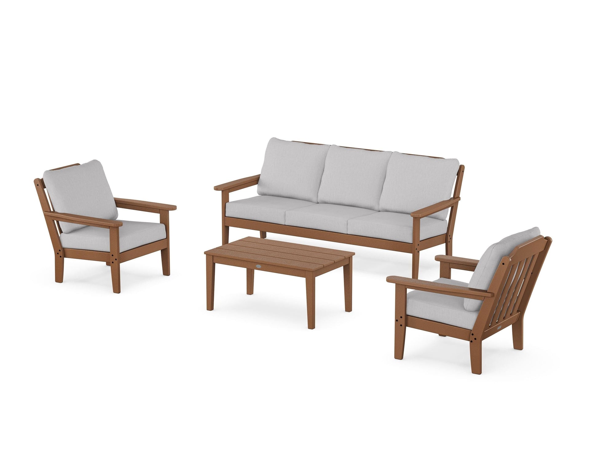Cottage 4-Piece Deep Seating Set with Sofa