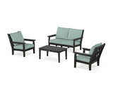 Chippendale 4-Piece Deep Seating Set with Loveseat