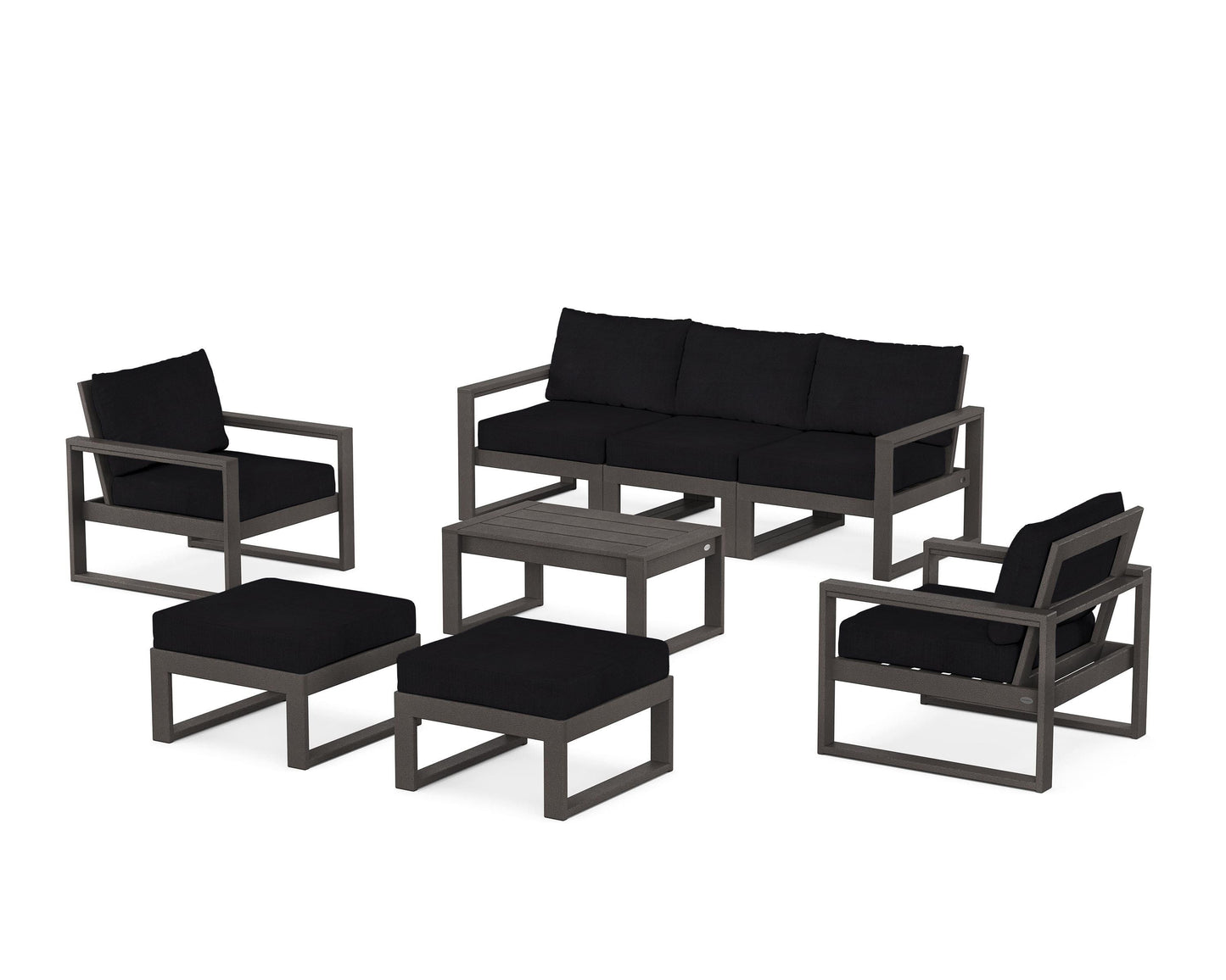 EDGE Sectional 8-Piece Lounge Sofa Set
