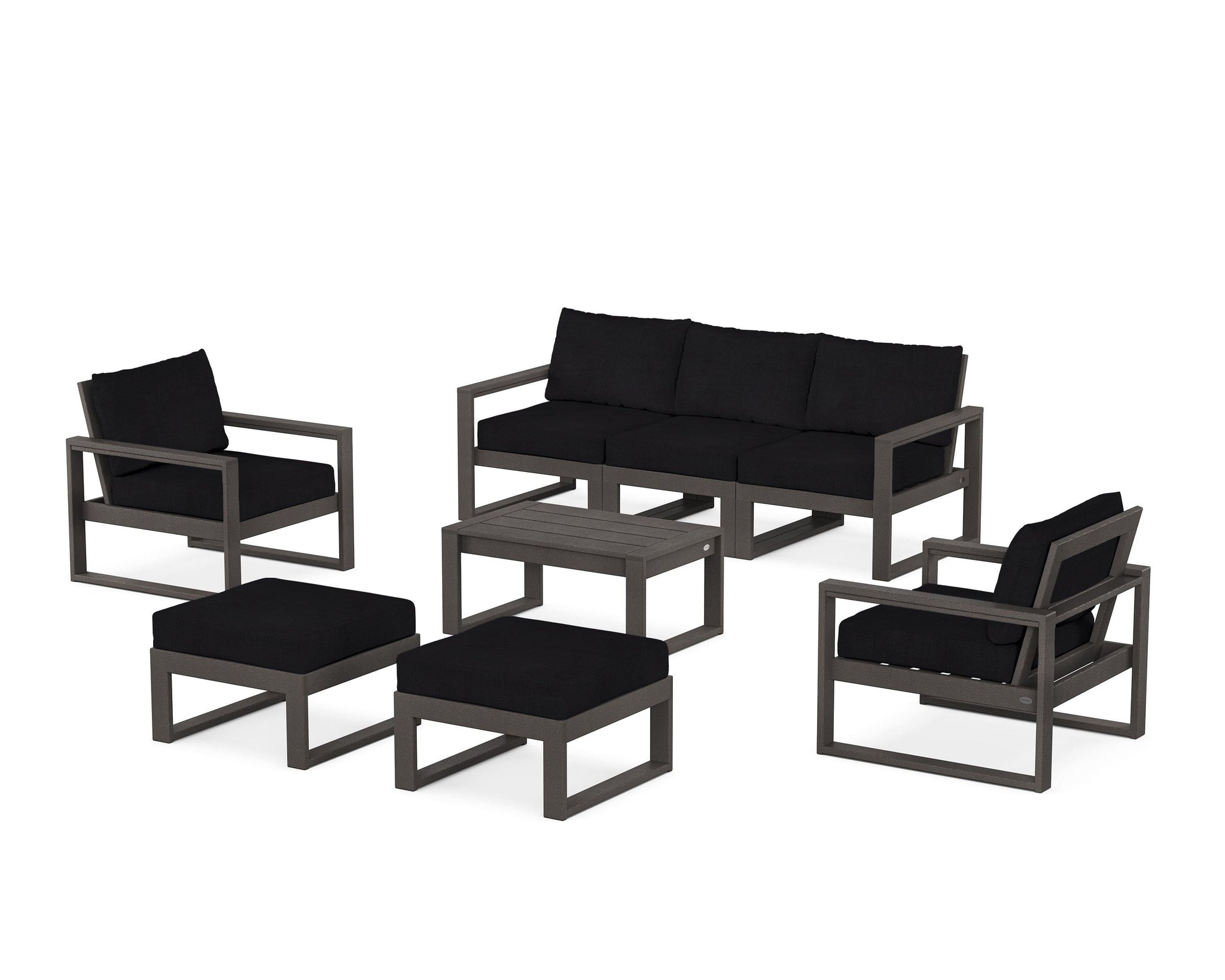 EDGE Sectional 8-Piece Lounge Sofa Set