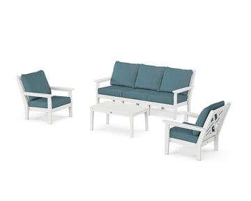 Chippendale 4-Piece Deep Seating Set with Sofa