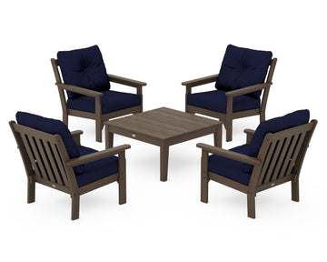 Vineyard 5-Piece Deep Seating Conversation Set