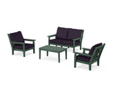 Chippendale 4-Piece Deep Seating Set with Loveseat
