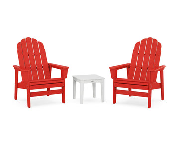 3-Piece Vineyard Grand Upright Adirondack Set