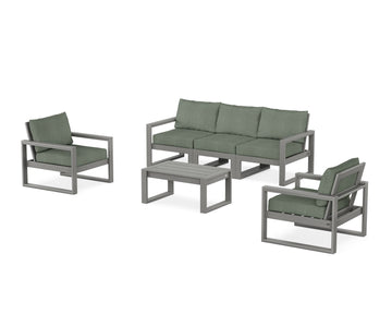 EDGE Sectional 4-Piece Deep Seating Set with Sofa