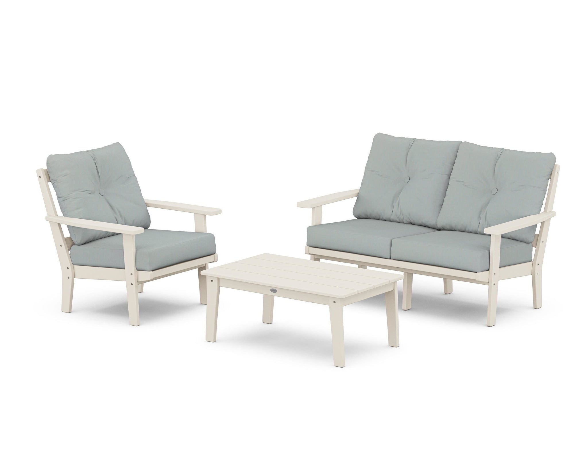Prairie 3-Piece Deep Seating Set with Loveseat