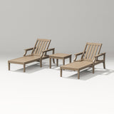 Estate 3-Piece Chaise Lounge Set
