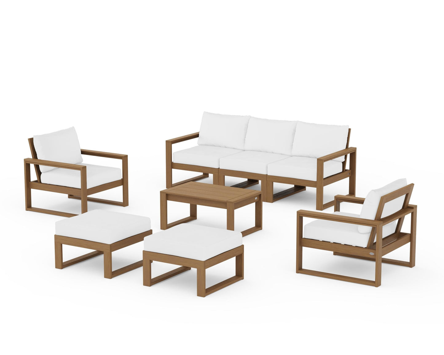 EDGE Sectional 8-Piece Lounge Sofa Set