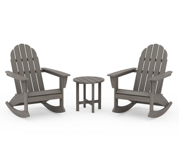 Vineyard 3-Piece Adirondack Rocking Chair Set
