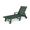 Coastal Chaise with Wheels