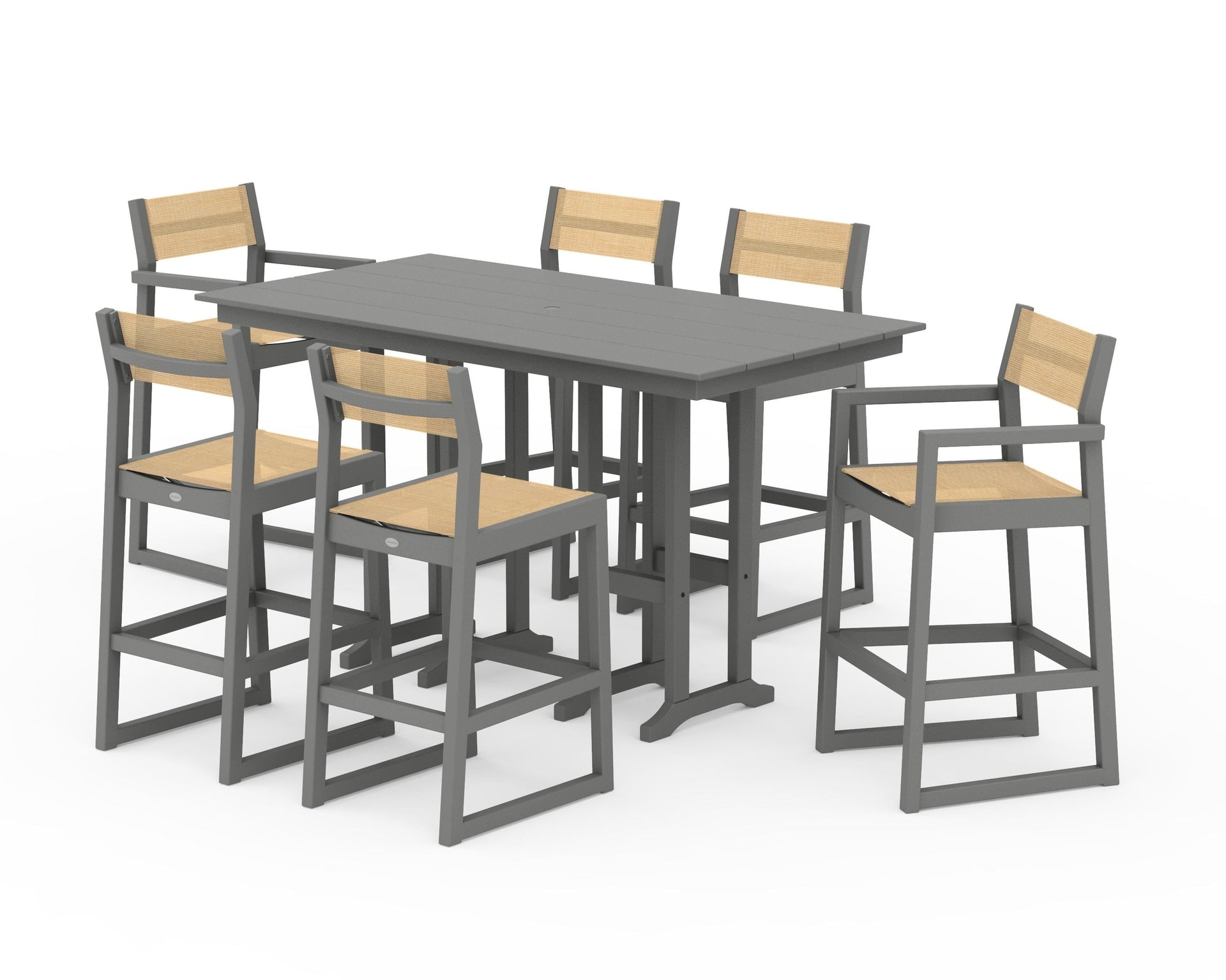 EDGE Sling 7-Piece Farmhouse Bar Set