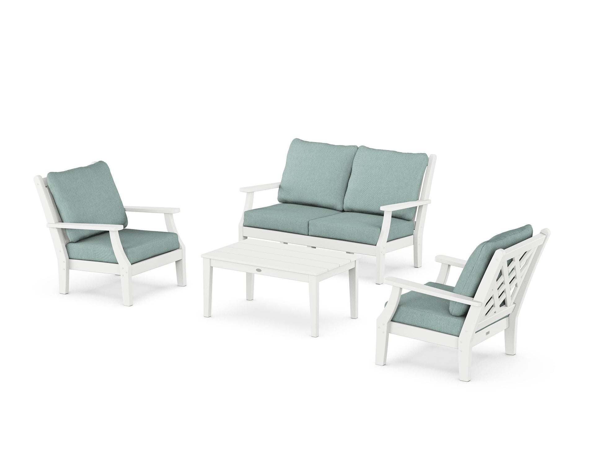 Wovendale 4-Piece Deep Seating Set with Loveseat