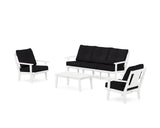 Prairie 4-Piece Deep Seating Set with Sofa