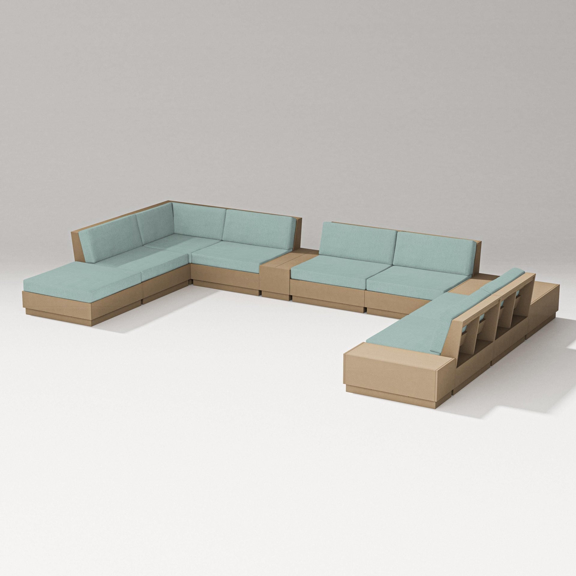 Elevate 11-Piece Conversation Sectional Set