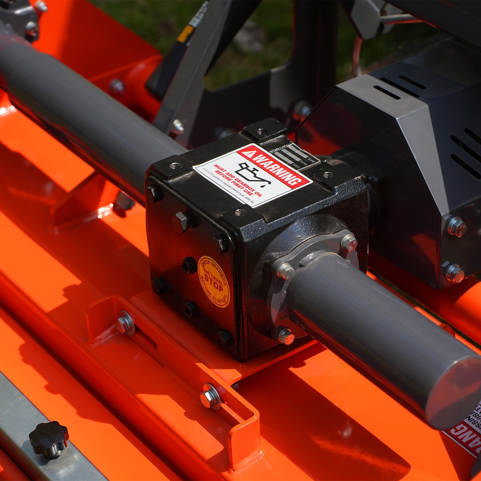48 in Stone Burier Reverse Rotary Tiller,  3 Point Hitch Cat.1,  Chain Drive,  PTO Shaft Included with Slip Clutch,  20-45 HP,  RSB48