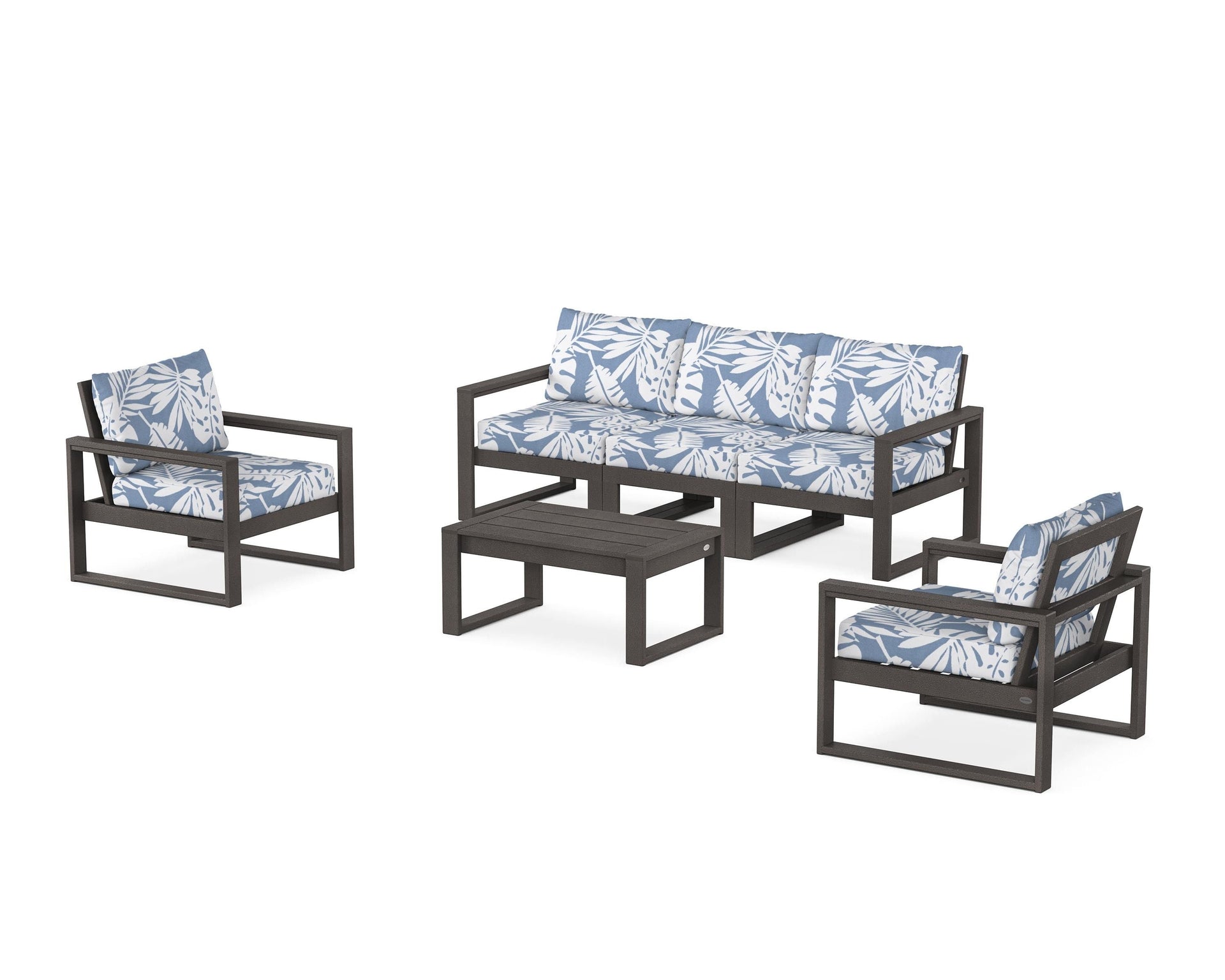 EDGE Sectional 4-Piece Deep Seating Set with Sofa
