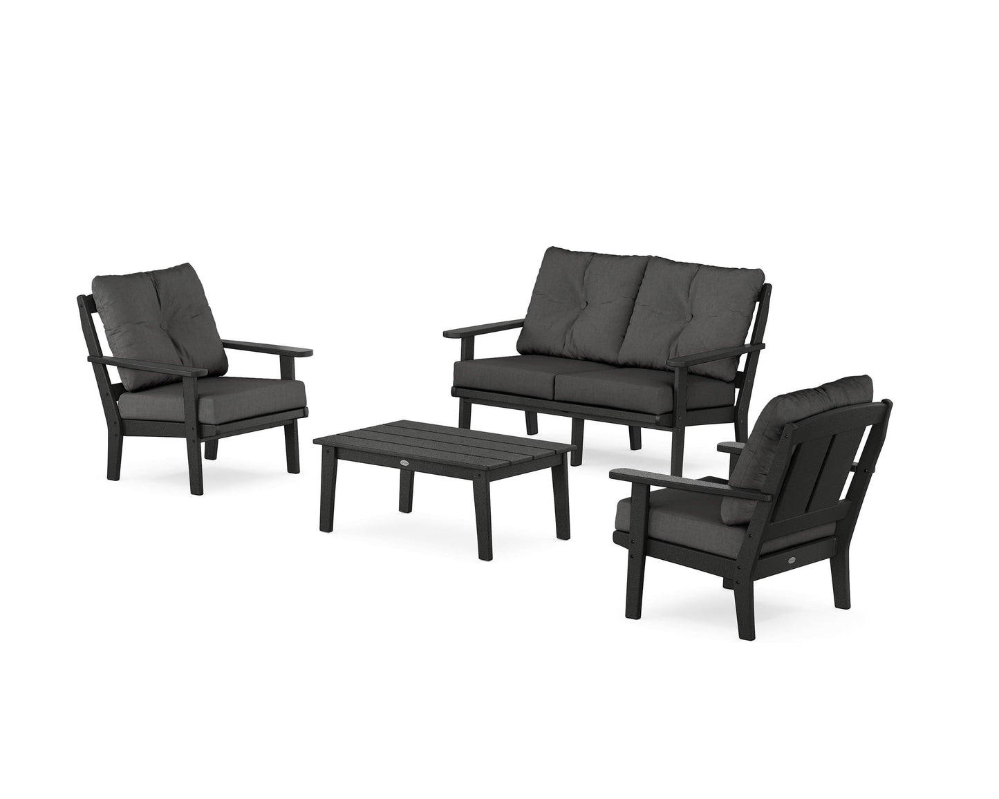 Mission 4-Piece Deep Seating Set with Loveseat