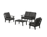 Mission 4-Piece Deep Seating Set with Loveseat