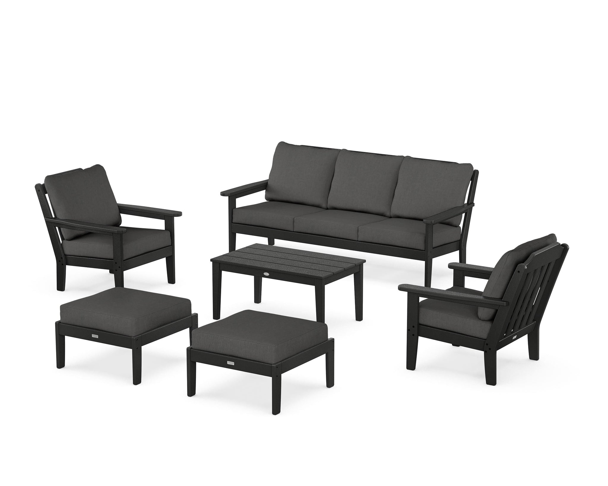 Cottage 6-Piece Lounge Sofa Set