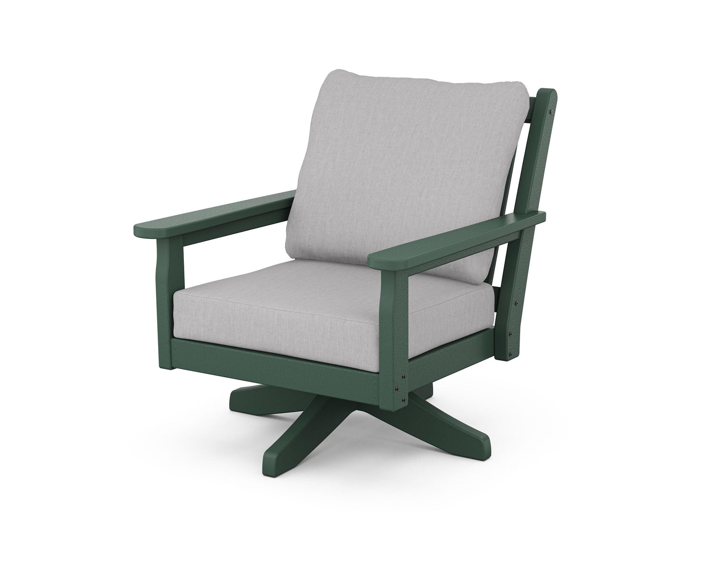 Chippendale Deep Seating Swivel Chair