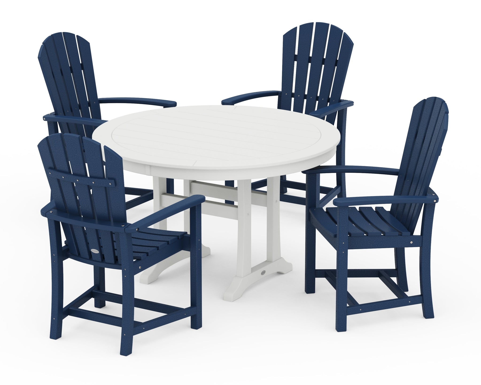 Palm Coast 5-Piece Round Dining Set
