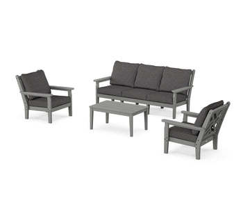 Chippendale 4-Piece Deep Seating Set with Sofa