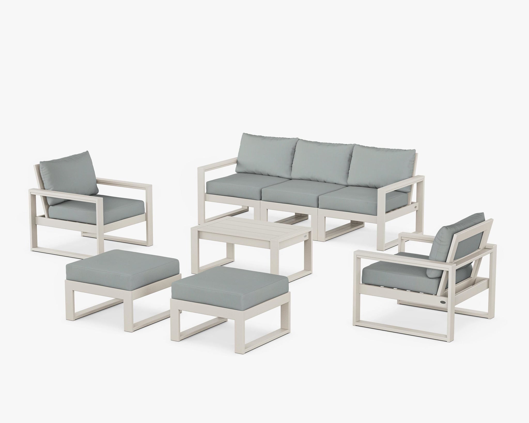 EDGE Sectional 8-Piece Lounge Sofa Set