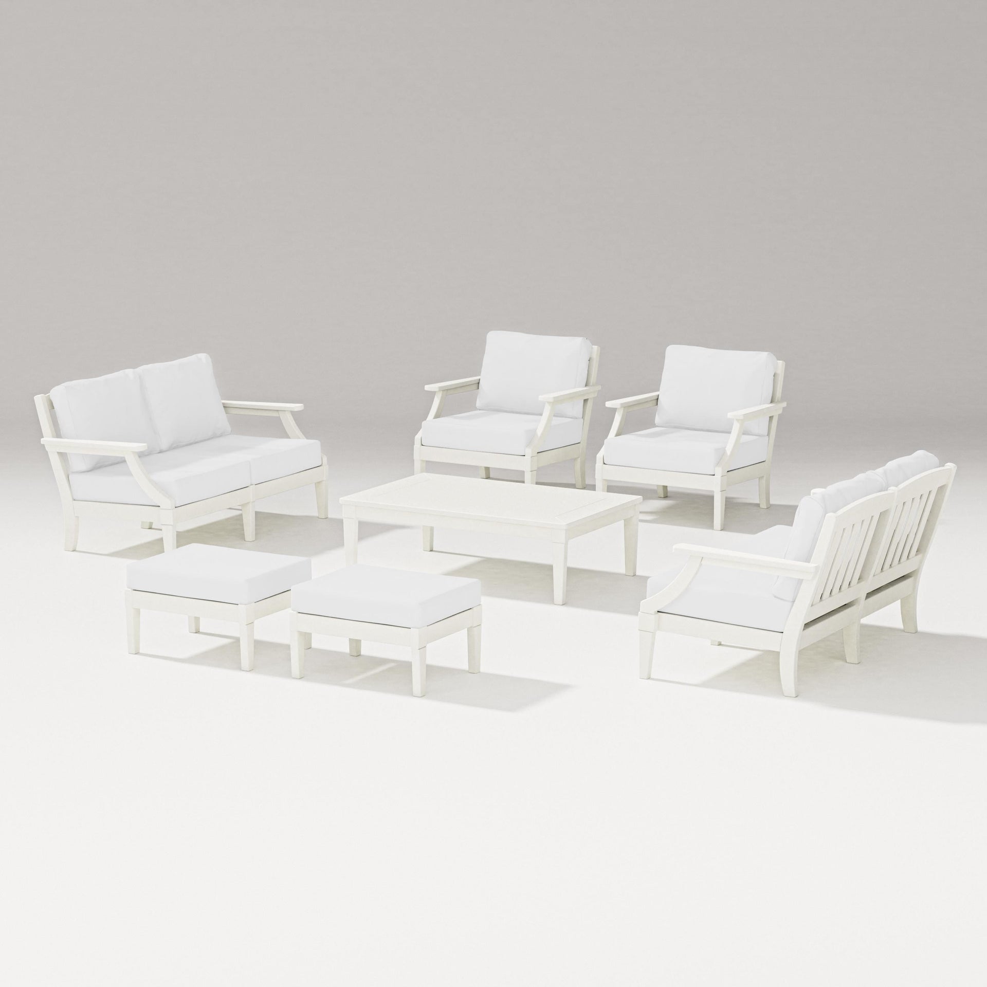 Estate 7-Piece Lounge Loveseat Set