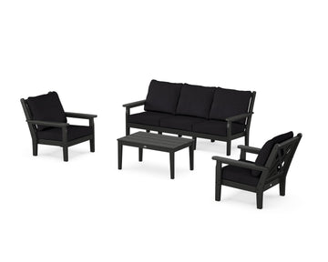 Chippendale 4-Piece Deep Seating Set with Sofa