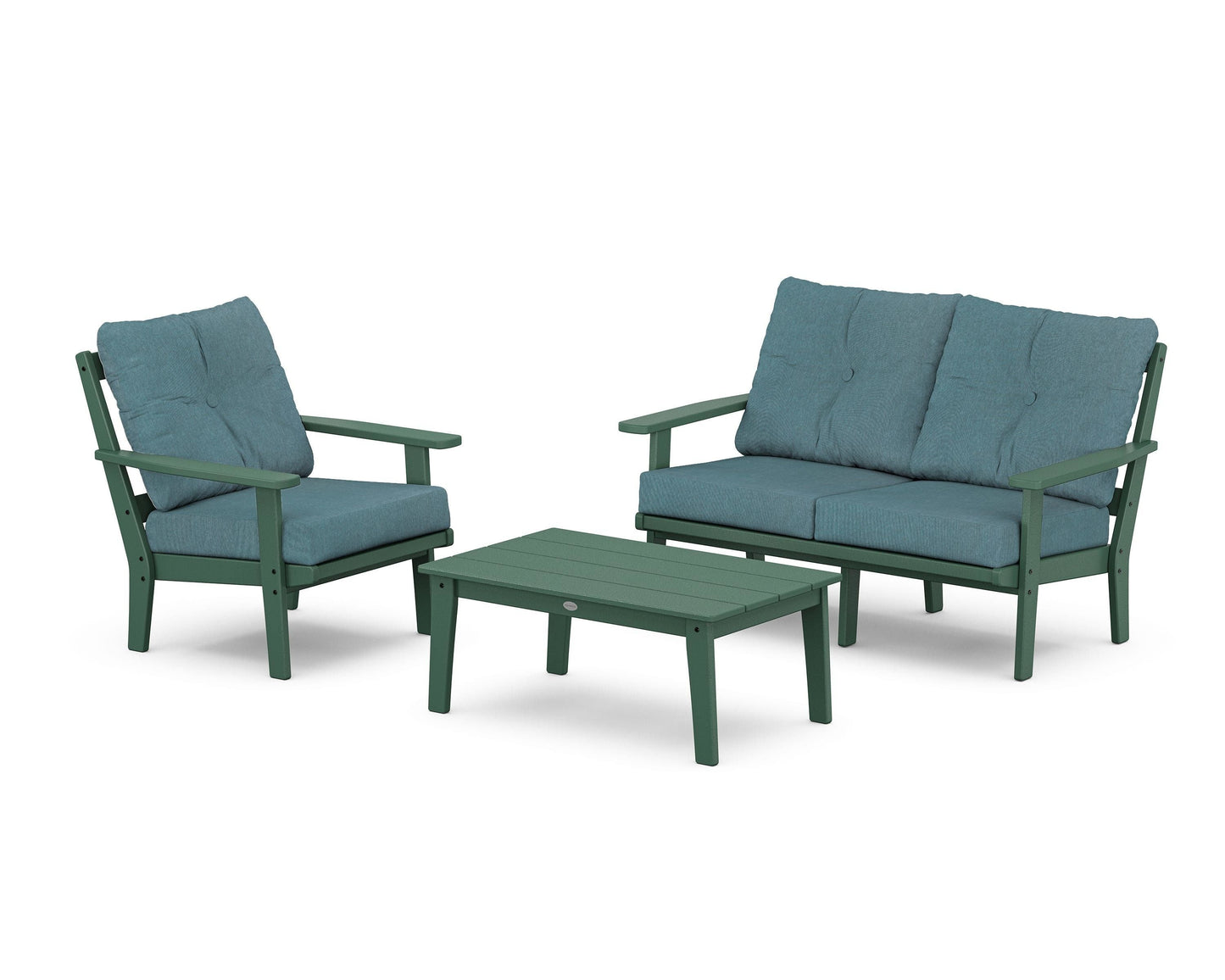 Prairie 3-Piece Deep Seating Set with Loveseat