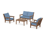 Chippendale 4-Piece Deep Seating Set with Loveseat