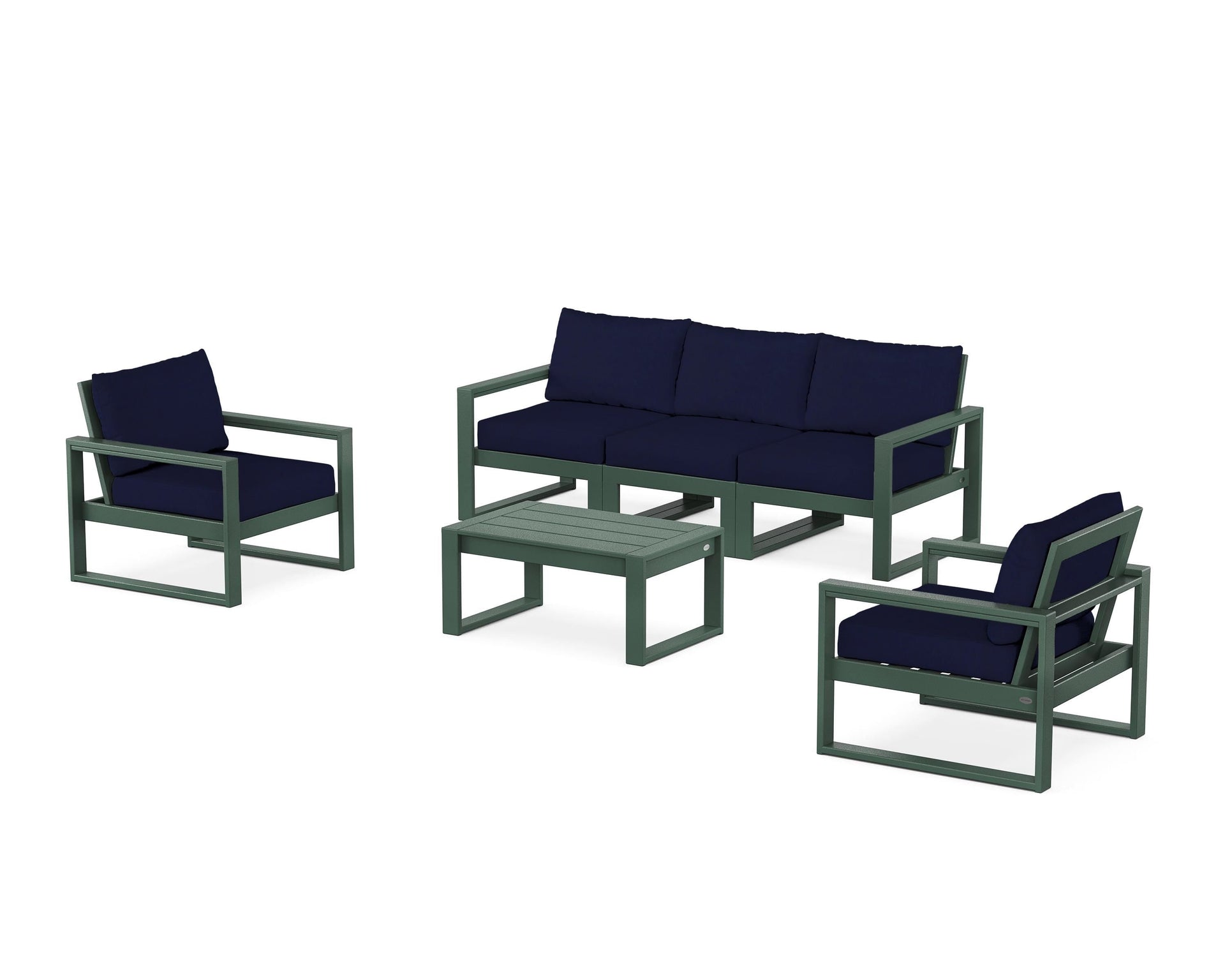 EDGE Sectional 4-Piece Deep Seating Set with Sofa