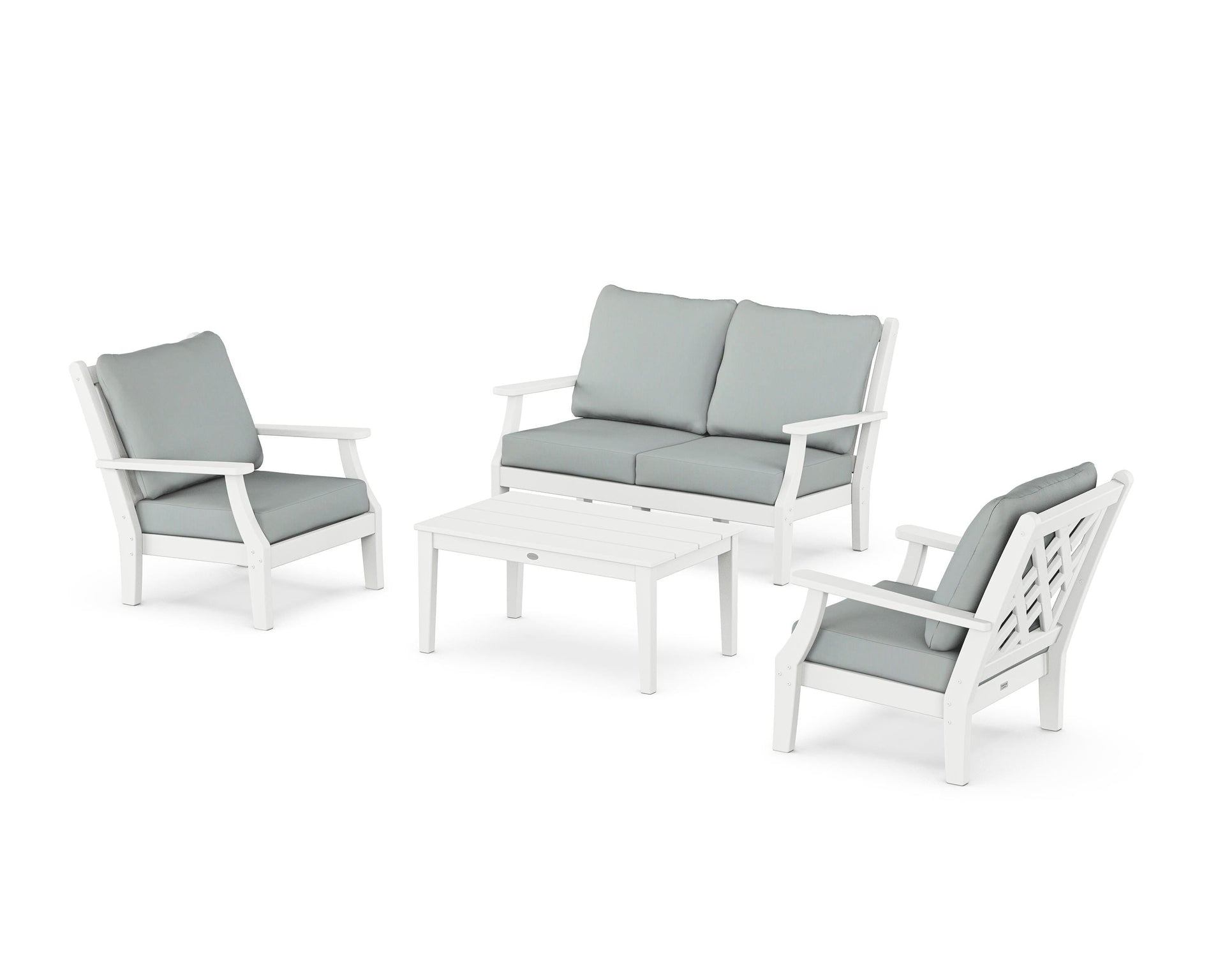 Wovendale 4-Piece Deep Seating Set with Loveseat