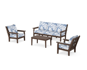 Chippendale 4-Piece Deep Seating Set with Sofa