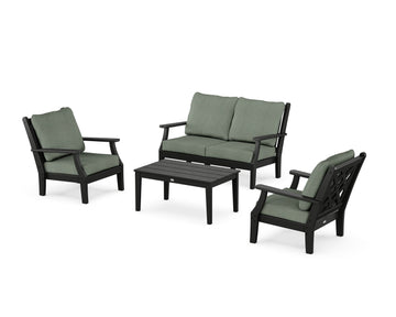 Wovendale 4-Piece Deep Seating Set with Loveseat