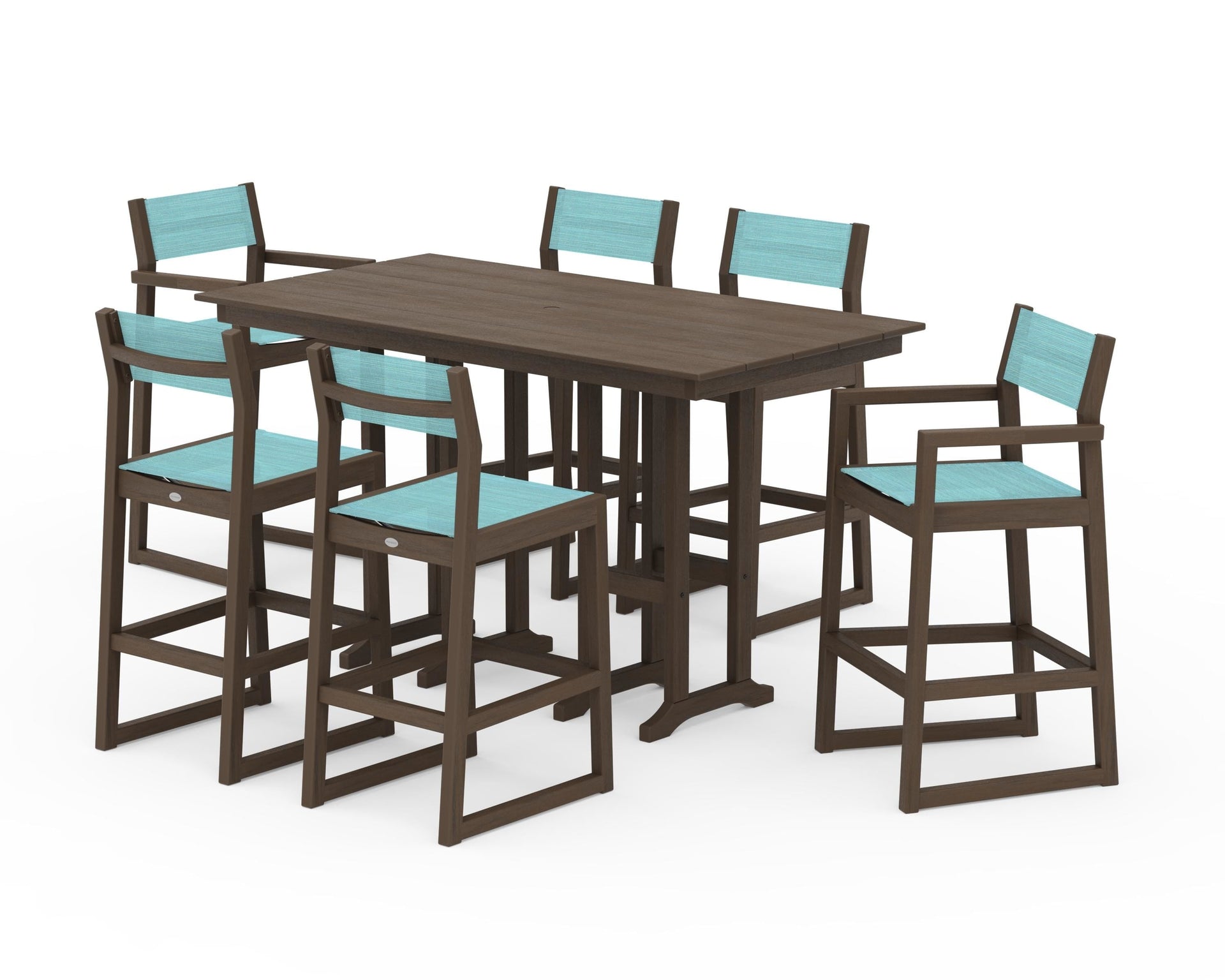 EDGE Sling 7-Piece Farmhouse Bar Set
