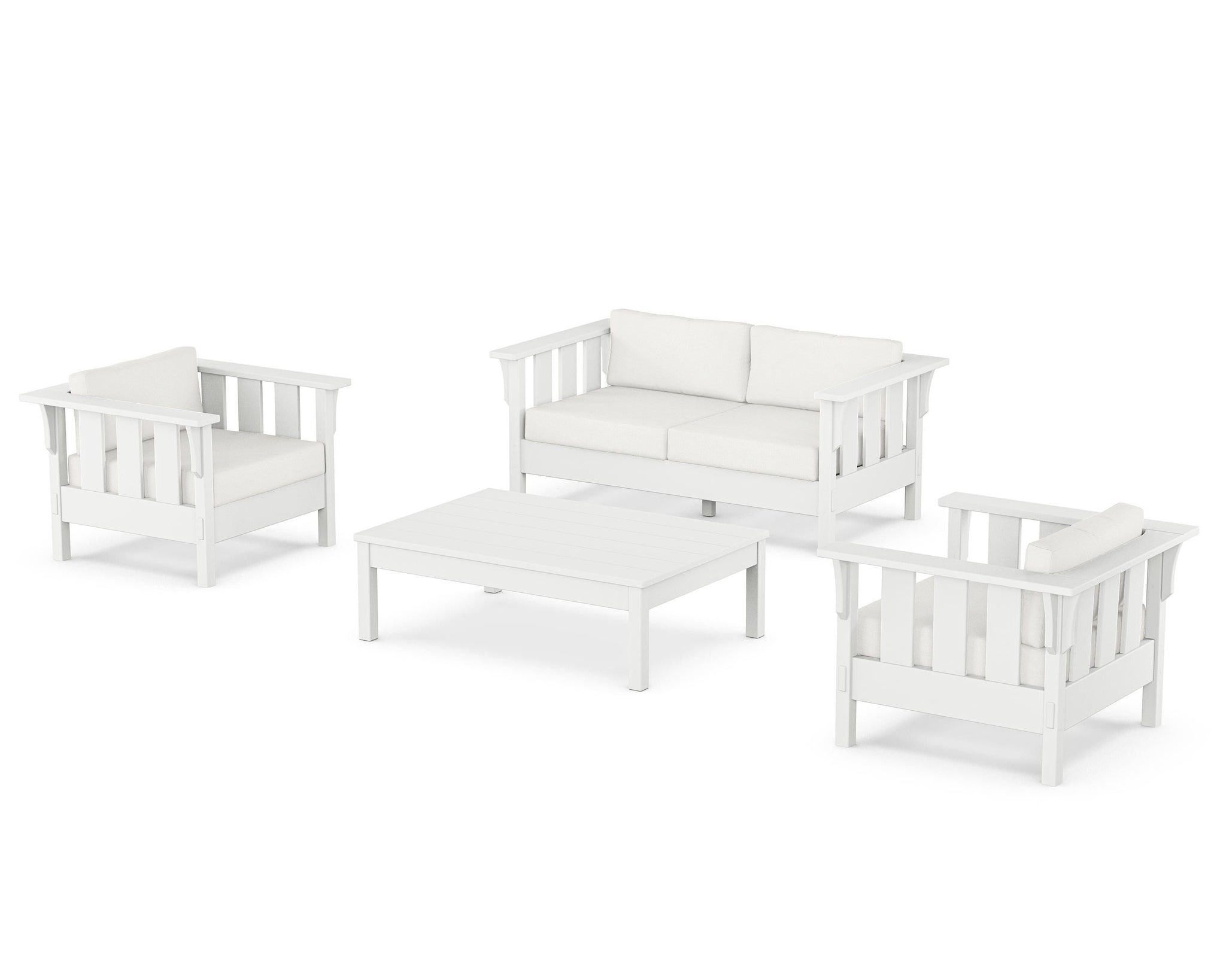Acadia 4-Piece Deep Seating Set with Loveseat