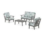 Prairie 4-Piece Deep Seating Set with Loveseat