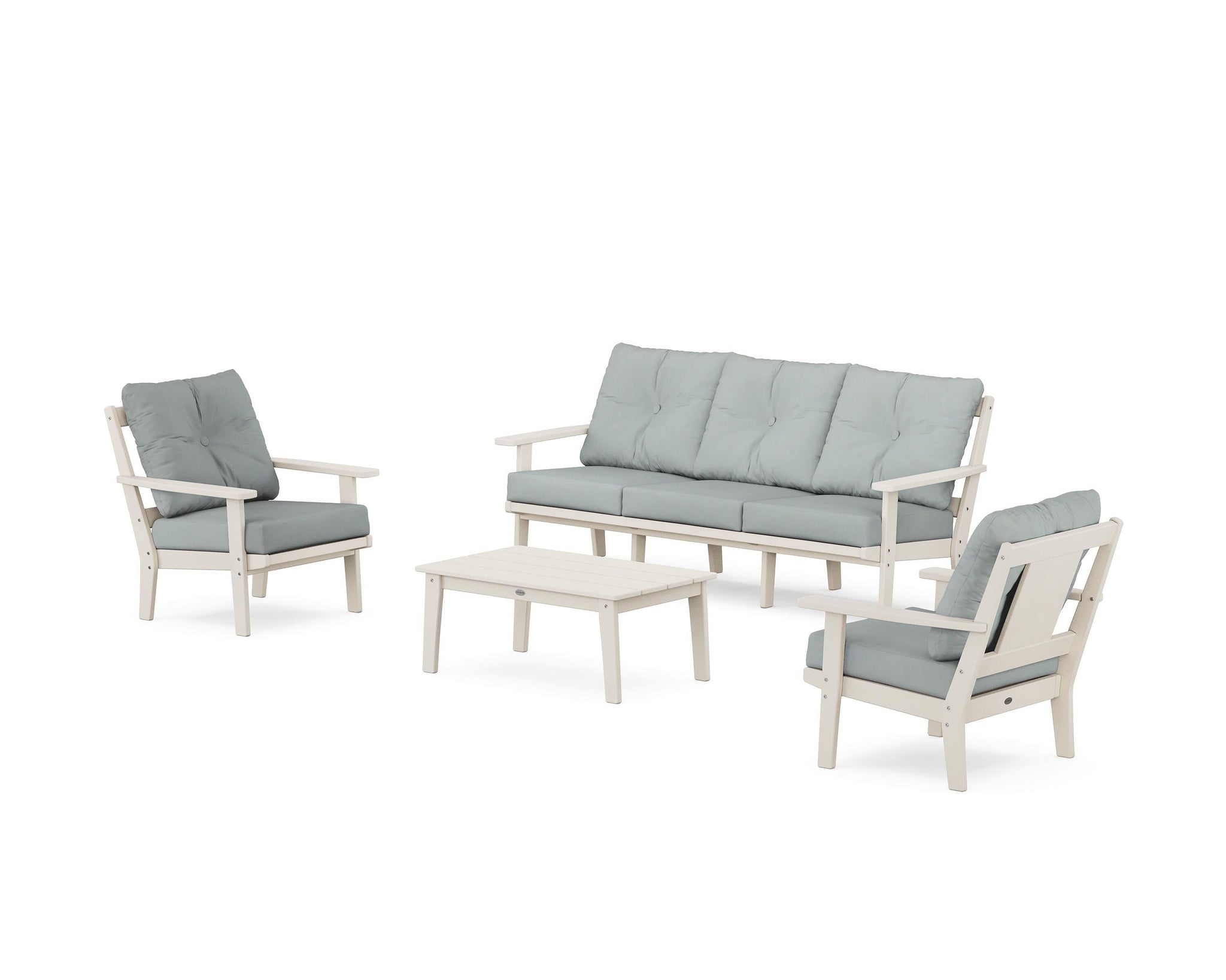 Prairie 4-Piece Deep Seating Set with Sofa
