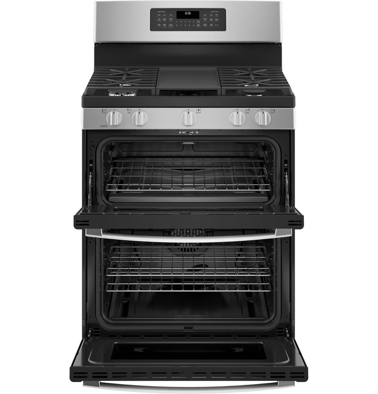 GE 30" Free-Standing Gas Double Oven Convection Range